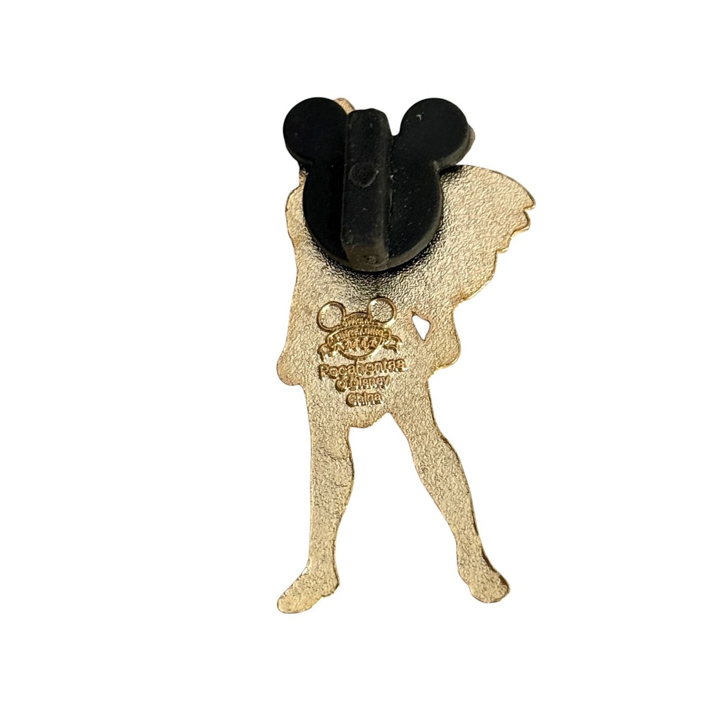 Disney Pocahontas Enamel Trading Pin Gold Tone Standing Heroine Disney Parks - Picture 4 of 4